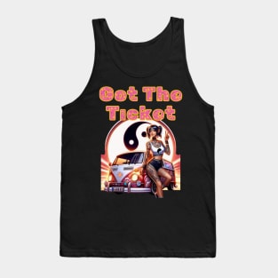 Kawaii, Anime Girl, Got The Ticket | Catsie Cat Tank Top